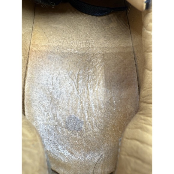 Mr. Hare x Cunninghams Black Leather Sneakers Men's Size 43 UK 9 / US 10 - Picture 5 of 8